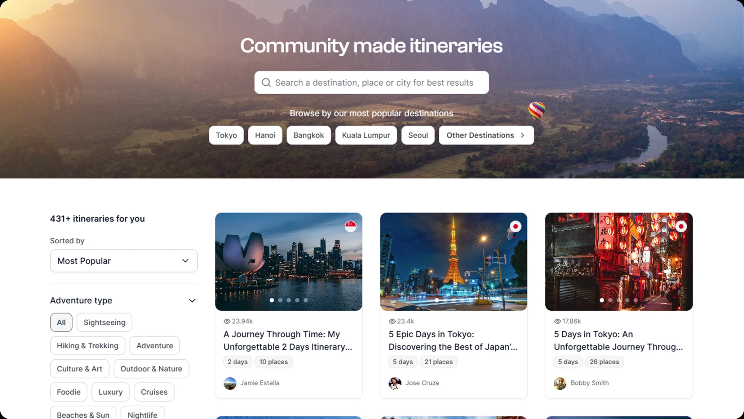 Holicay - How it works - sharing